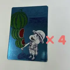 3枚】集英社 ナツコミ ワンピース メタキラカード - メルカリ