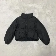 GU ヒートパデッドコンバーチブルブルゾン 黒 ダウン ジャケット ベスト M