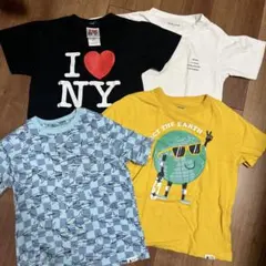 GAP他110㎝　Tシャツ4枚セット　保育園着