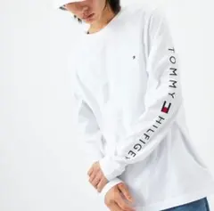 TOMMY HILFIGER ロンT 長袖Tシャツ XL 白