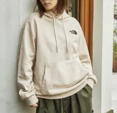 【韓国限定】ノースフェイス コットン エッセンシャル プルオーバーパーカー　M