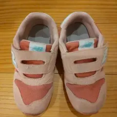 New Balance ベルト付きスニーカー 16.5cm ピンク