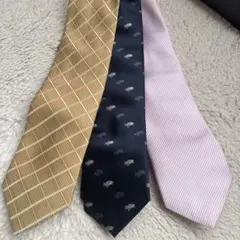 中古品　ネクタイ3本セット⑩