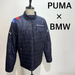 PUMA×BMW中綿ブルゾンジャンパーネイビーメンズXXLサイズ相当24時間発送