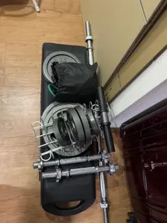 バーベルセットとウェイトプレート