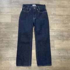 新品未使用、タグ付き、amne/petrole ストレートデニムパンツ サイズ1