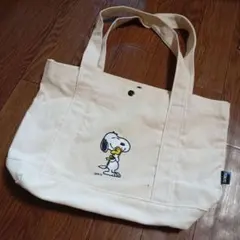 PEANUTS 스누피 토트 백 캔버스지