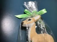 フェルト製　小鹿ぬいぐるみ