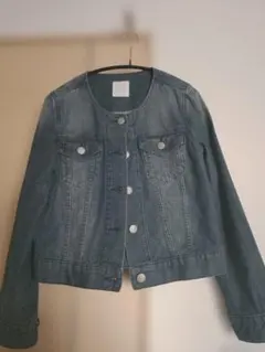 LOWRYS FARM デニムジャケット ボタン付き カジュアル