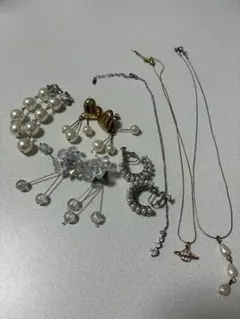 イヤリング ネックレス セット 7点 まとめ売り