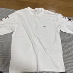 EDWIN ホワイト 長袖 Tシャツ