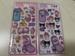 【正規品】平成はっぴーフォン サンリオ　ハローキティ・マイメロディ＆クロミ