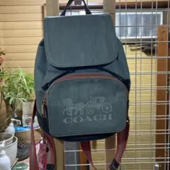 COACH デニム リュック バックパック