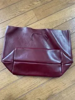 SERAPIANレザー トートバッグ ボルドー - メルカリ