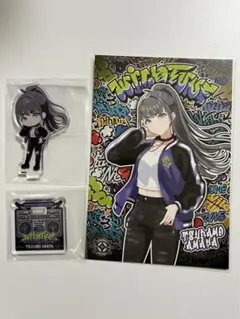 TSUTAYA 学マス　ミニキャラアクリルスタンド　ポストカード【雨夜燕】