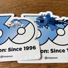 韓国 ポケモン 30周年ロゴ ステッカー マナフィ - メルカリ