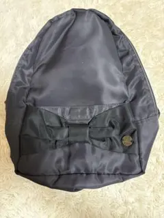 BREEZE 黒 リボンリュックサック