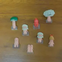 ならぶんです ウインナー星人 8体セット