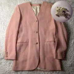 Burberrys Vintage Wool Jacket Pinkのサムネイル
