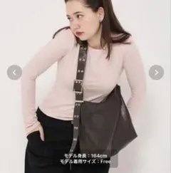 tinajojun　ダブル バックルバッグ TINA:JOJUN