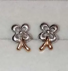 値下げ！K18 クレージュ　ピアスK18WG アクセサリー　レディース 金 楽天市場】クレージュ courreges K18YG/WG ダイヤモンド ピアス