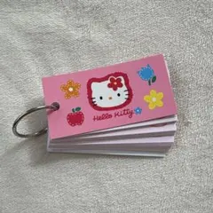 ハローキティ 単語帳　平成　レトロ　1995