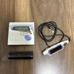 再生確認 SHARP MDポータブルレコーダー MD-MT831 - メルカリ