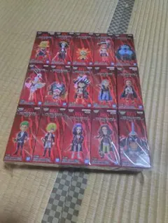 ワールドコレクタブルフィギュア ワンピース FILM RED 15種 hiro