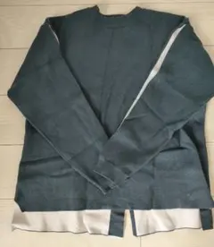 PAGEBOY ブルー 長袖カットソー