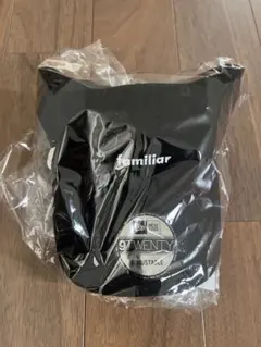 familiar ニューエラ　キャップ　アダルト　黒 新品未使用