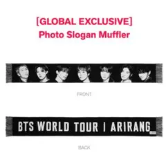 BTS ARIRANG アリラン フォトスローガン マフラー　韓国限定　公式