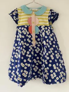 Baby cheer 花柄ワンピース100cmのサムネイル