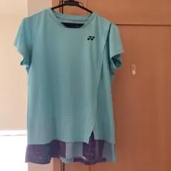 YONEX バドミントンウェア ライトブルー