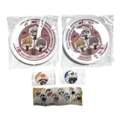 ハイキュー!! ×くら寿司コラボ　寿司皿　缶バッジ　4点セット