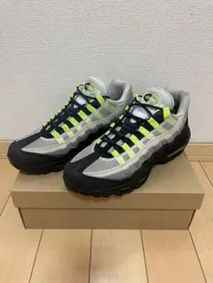 ラ*リ様 デンハム×ナイキ エアマックス95 ボルト イエローデンハム【中古】