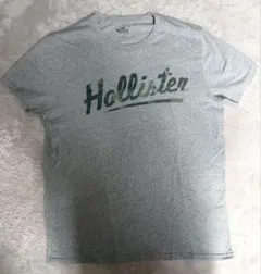 Hollister クルーネックTシャツ グレー L