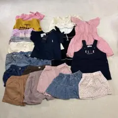 子供服　女の子　まとめ売り　２０点　９０　９５　普段着　お出かけ服