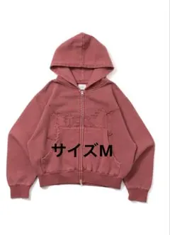 BlessU ジップパーカーm