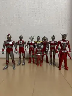 ウルトラマンシリーズ ソフビ フィギュア　光の国の戦士達　 10体まとめ売りのサムネイル