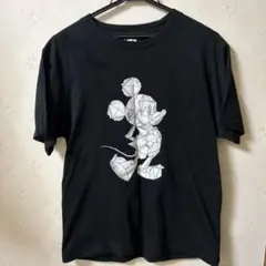 UNIQLO ミッキーマウス Tシャツ M 黒
