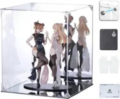 ●COOLTAKU フィギュアケース アクリル UVカット台座ミラー 背面ミラーのサムネイル