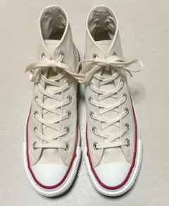 コンバース　日本製　オールスター J　生成り　HI　23.5cm
