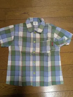 bebe 半袖チェックシャツ 55