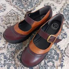 レディース靴、23.5〜24.0 メリージェーンスタイル モカシン 靴