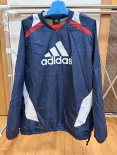 アディダスadidas ウィンドブレーカー ピステ　ネイビー