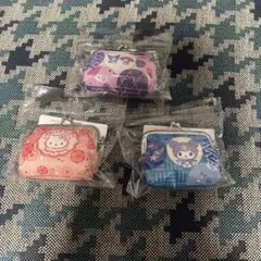 サンリオ SAちりめん風がまぐち 3種セット