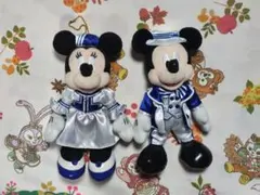 ディズニーアンバサダーホテル ミッキー・ミニー ぬいぐるみバッジセット