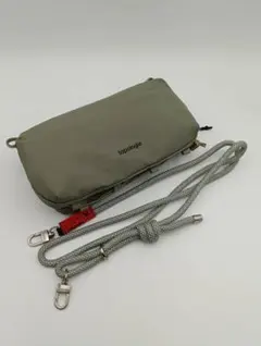 大人気】【巾着】topologie the bag グリーンショルダーバッグ - メルカリ