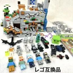LEGO レゴ互換品 Minecraft マインクラフト ミニフィグ10体　鉱山