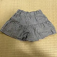 GU キュロット110サイズ チェック柄